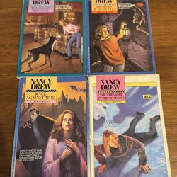 Lot Of 4 Nancy Drew Paperbacks 66,84,85,103