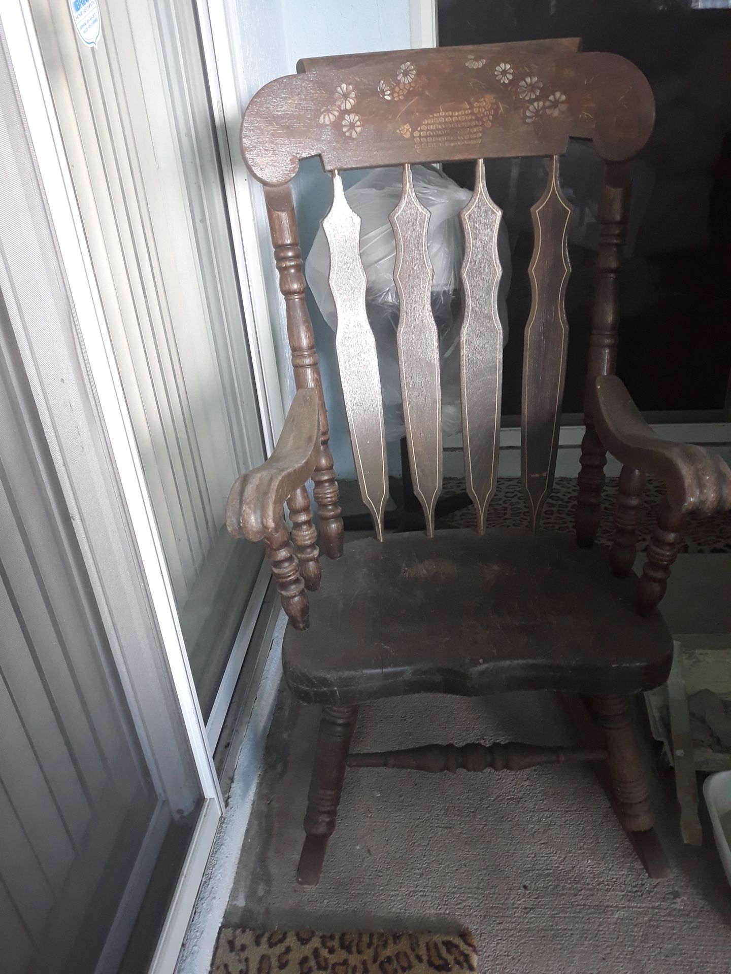 Farm Style Rocking Chair