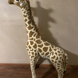 3-Foot Plush Giraffee