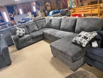 Ballinasloe Smoke Sectional $10 Down Payment And Financing Available