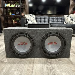 Alpine Type-R Subwoofers with Kicker Amp