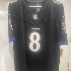 Baltimore Ravens Lamar Jackson stitched jerseys size large up to 3xl
