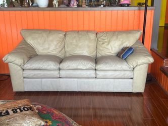 FREE Plush LEATHER couches