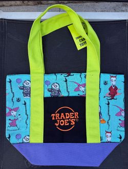 Trader Joe's Halloween Candy Tote Bag