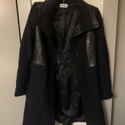 Zara Navy Coat