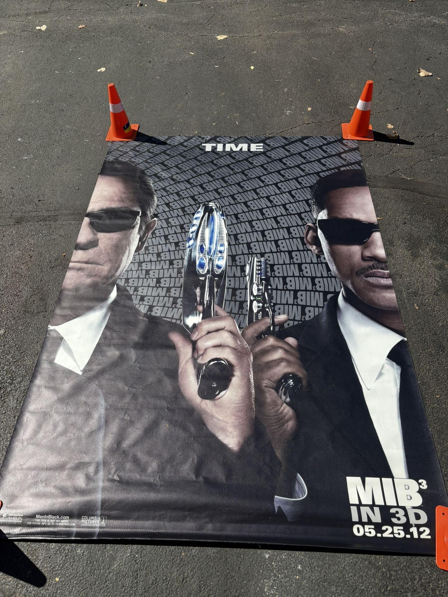 Men N Black Movie Theater Poster