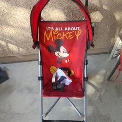 Mickey Stroller New Very Easy To Fold And Storage