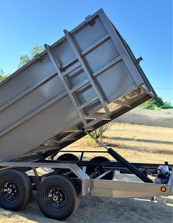 💠Brand New 12ft Long Hydraulic Dump Trailer