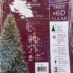 CHRISTMAS TREE 450 PRE STRUNG LIGHTS