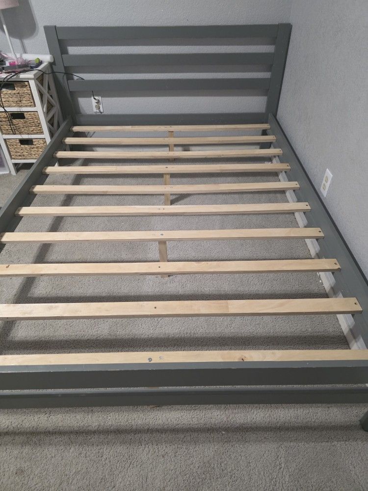 Full Size Bed Frame Wood