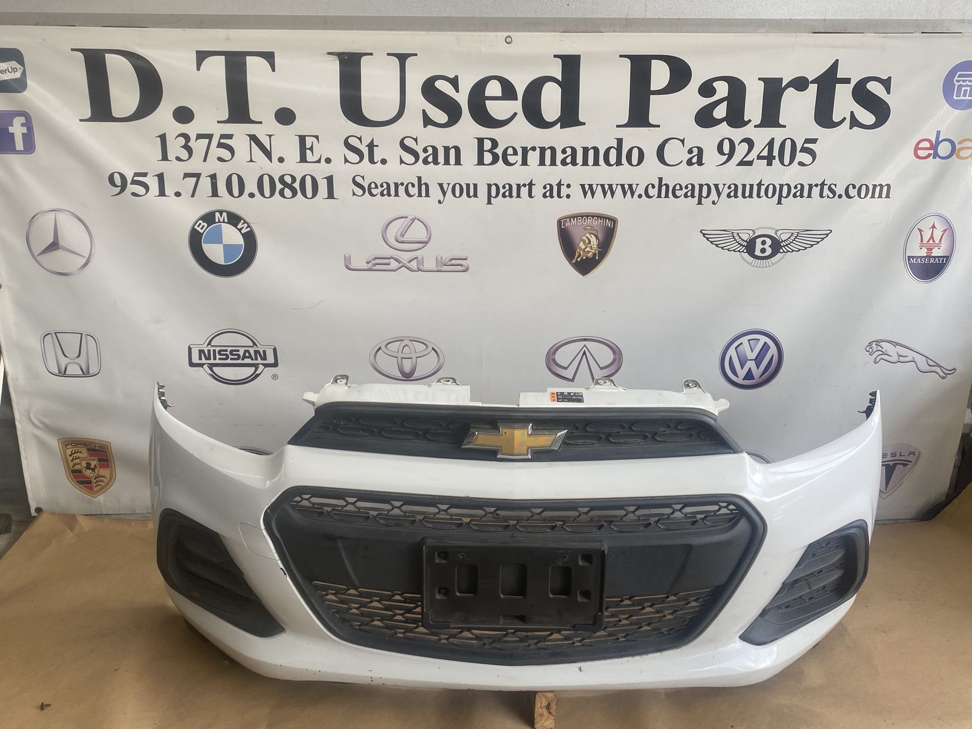 2016 chevy spark front bumper deals