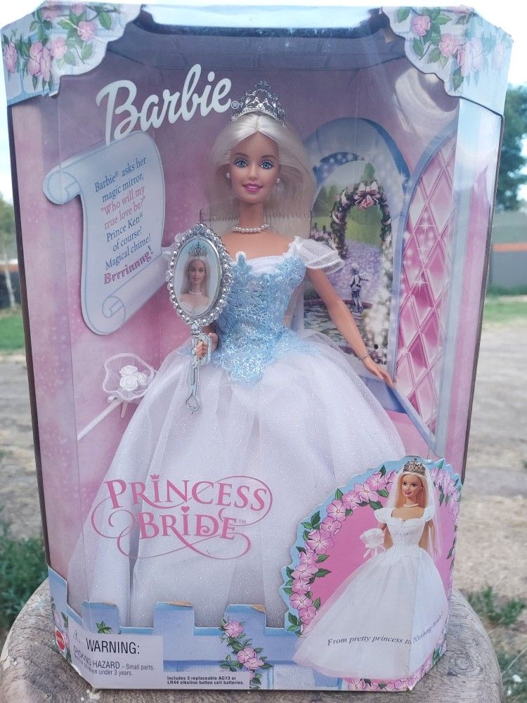 Princess Bride Barbie With Mirror (circa 2000)