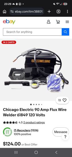 Chicago electric welding machine