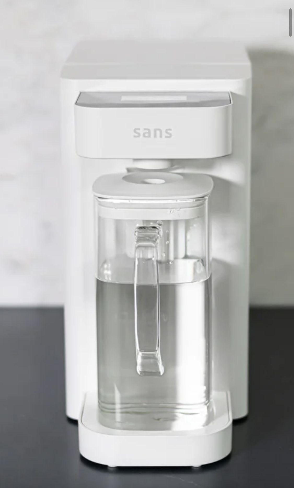 SANS Countertop Reverse Osmosis Water Purifier WF-01-White - RO, UV, Instant Hot