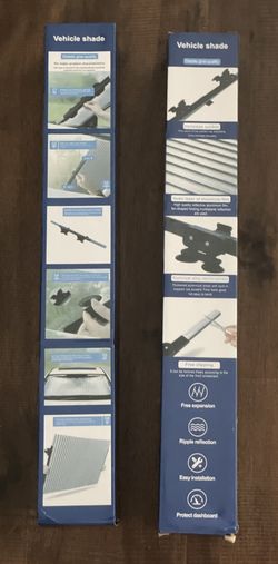 Two Vehicle Window Shades 