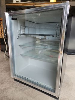 Marvel Undercounter Beverage Fridge – Glass Door – Tested Working