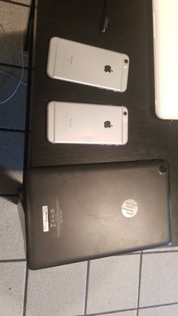 IPhone 6 Y 6 s y una tablet solo para partes