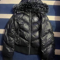 cropped puffer jacket