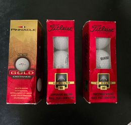 9 New Golf Balls