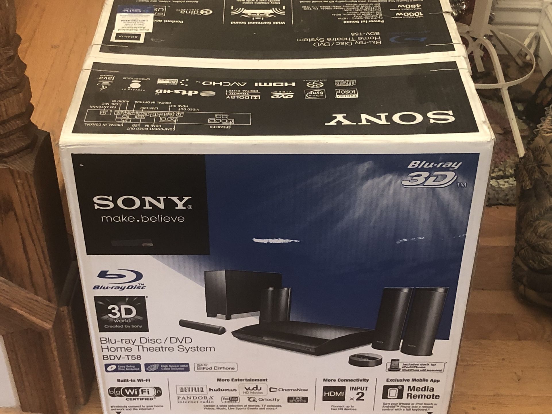 Sony Blu-ray home theatre system