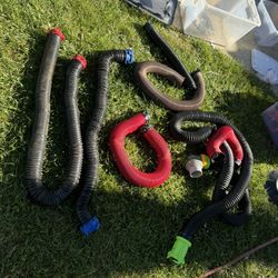 RV STUFF HOSES BLOCKS WASTE STUFF  HITCH MOTORHOME