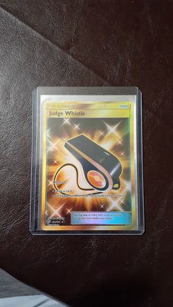 Pokemon Trainer Card Judge Whistle 194/181