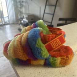 Fluff Yeah Ugg Slides Women’s 8 