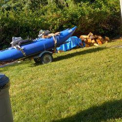 Outcast 2 person Pontoon Fishing Boat for Sale in Skok, WA - OfferUp