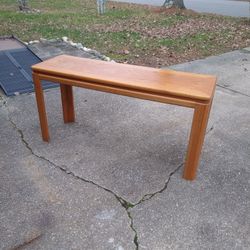 Oak Hallway Table 