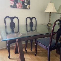 Dining Table With 3 Chairs