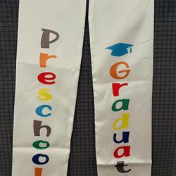 Preschool Sash