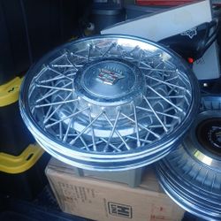Cadillac OEM Hub Caps 