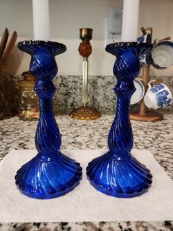 Vintage candle holders
