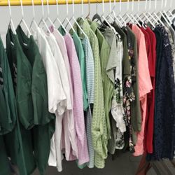 Variety Of Women's Clothes