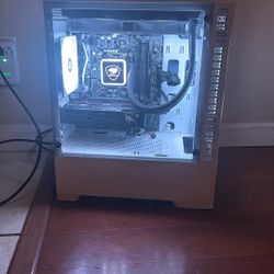 White Gaming PC 16GB DDR4 Ram 240GB SSD