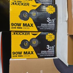 Kicker 3 1/2" Speakers