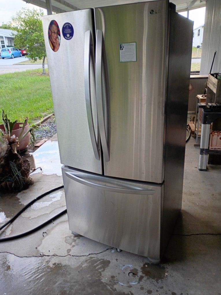 LG Stainless Refrigerator 