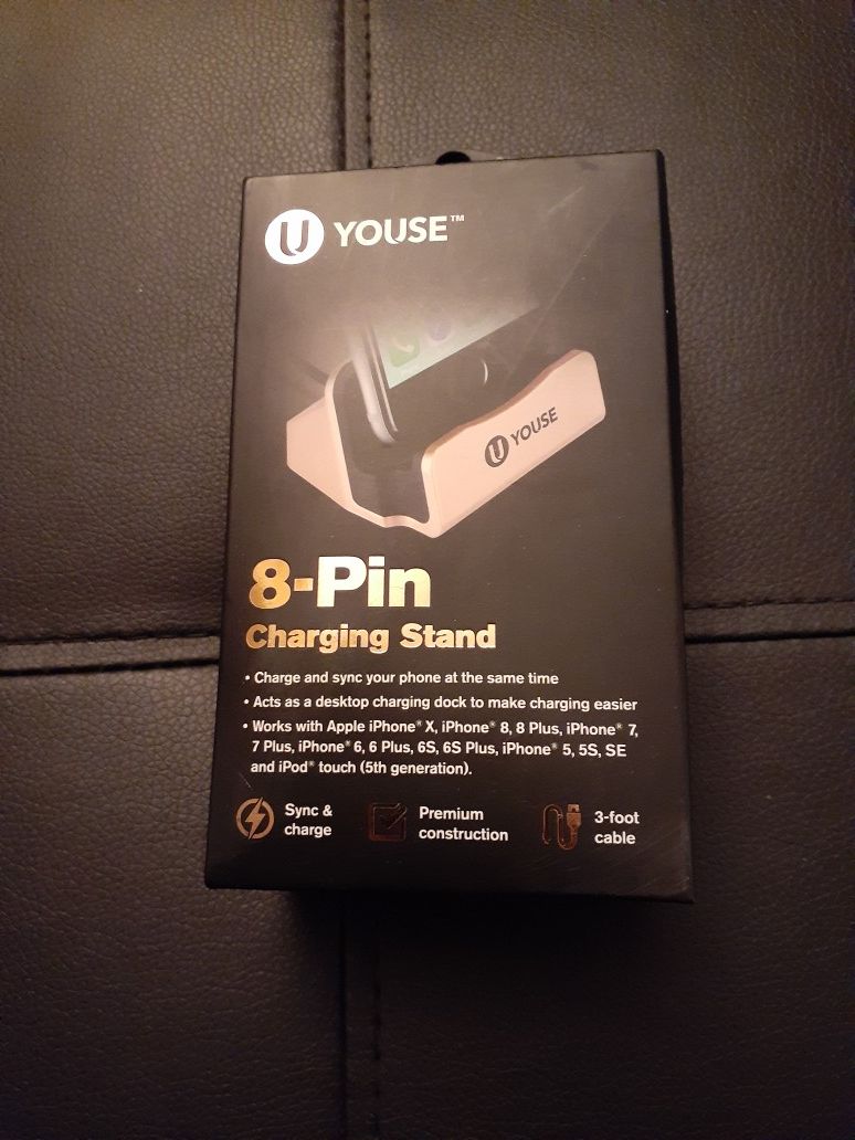 Youse iphone 8 pin charging and sync stand