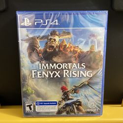 NEW Immortals Fenyx Rising for Sony PlayStation 4 PS4 video game console system Phoenix gods