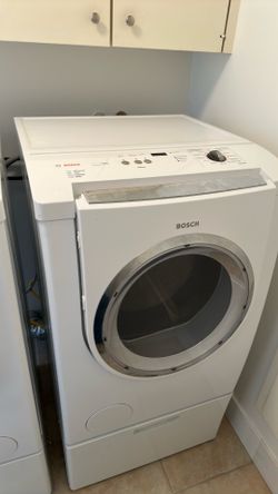 Bosch white gas dryer model TS(contact info removed)