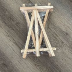 3 Small Canvas Easels 