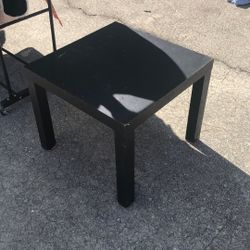Black End Table