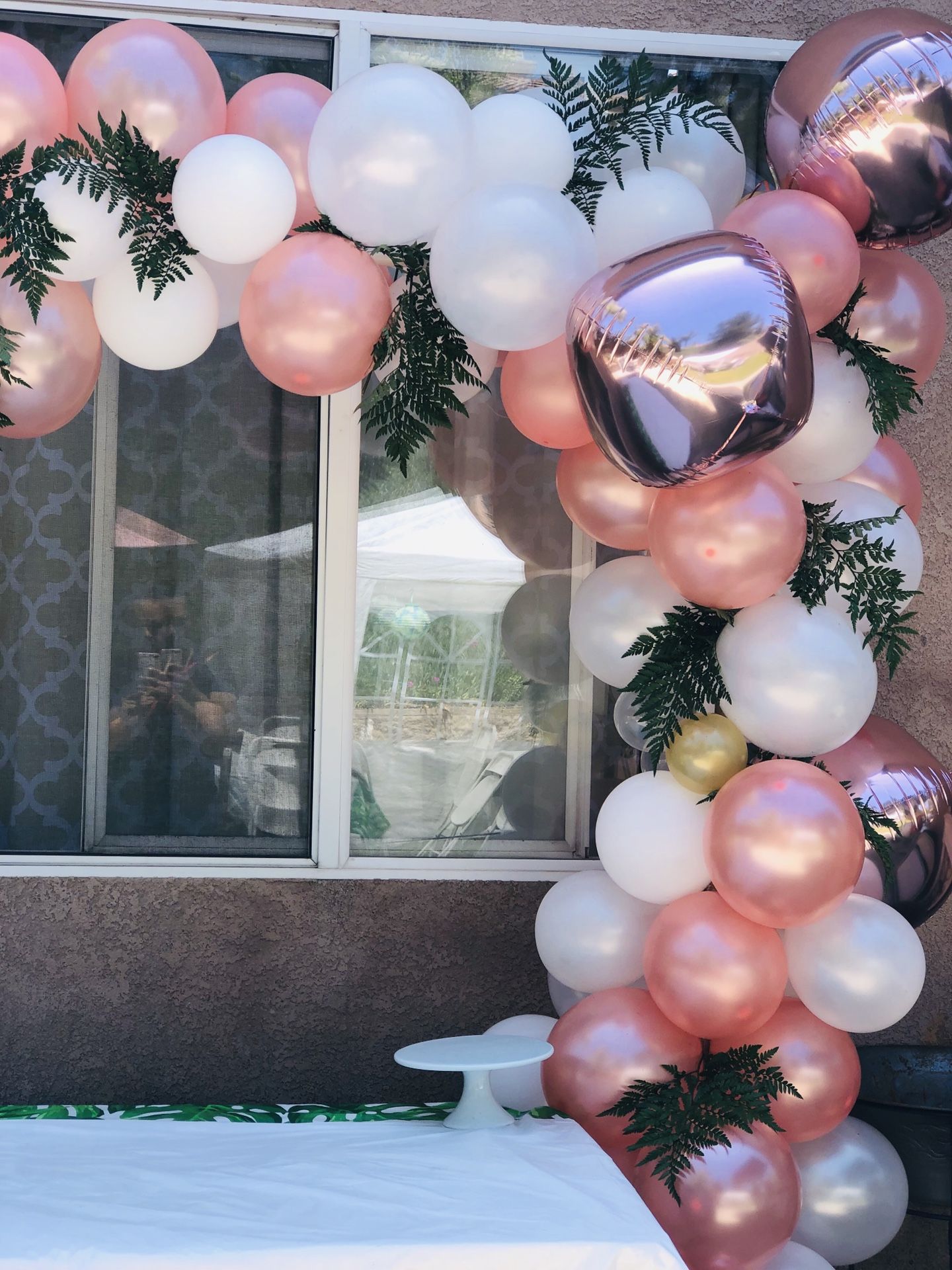 Dessert Table Paper Flowers