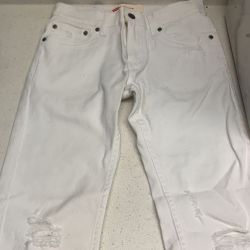 White Levi Jeans  