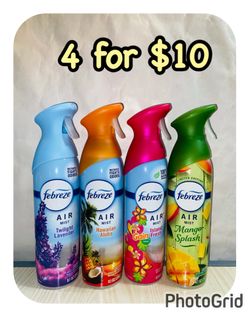 Febreze Air Mist Bundle  8.1 oz, 4 for $10‼️
