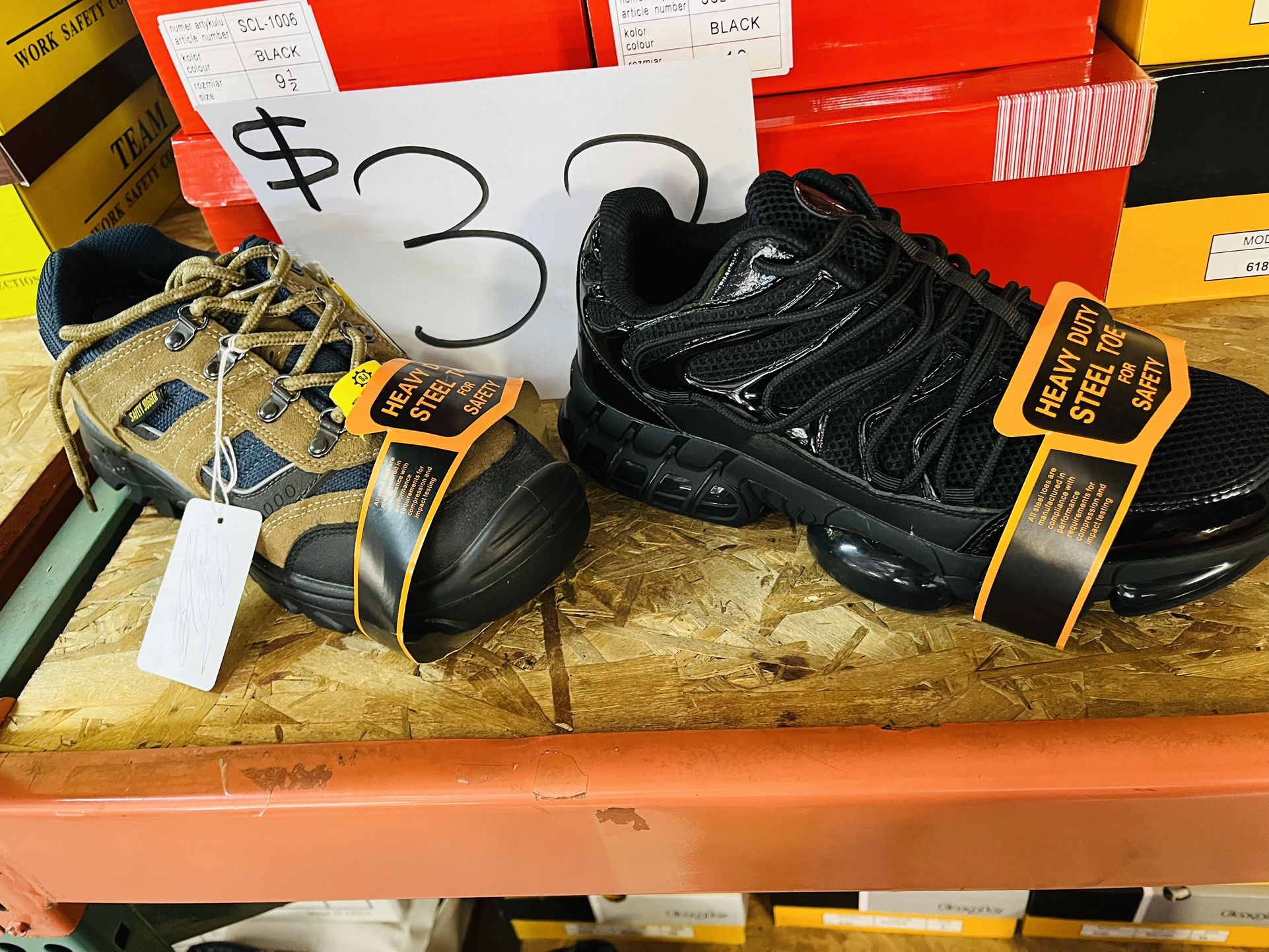 Work Shoes $32 