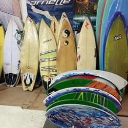 Surfboards at Catch A Wave SurfShop in Coconut Grove