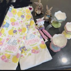 Easter Decor Lot 