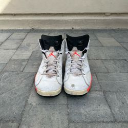 Air Jordan 6 Retro 2014 White Infrared/Black
