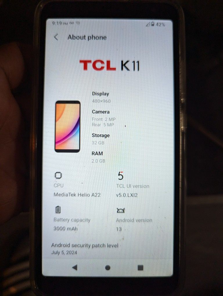 TCL Metro Phone $25